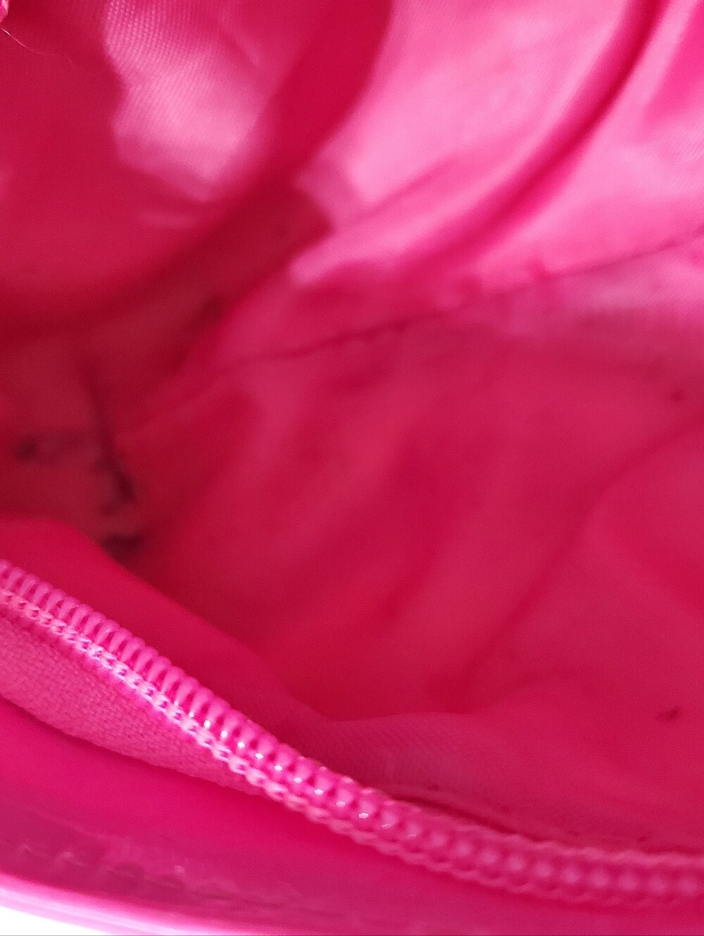 Zebra Print & Hot Pink Make-Up Bag - Picture 5 of 15